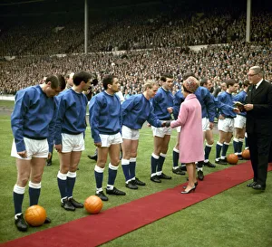 FA Cup Final at wembley Stadium Everton 3 v Sheffield Wednesday 2 HRH