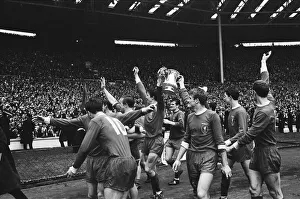 00490 Prints: FA Cup Final at Wembley Stadium, Liverpool 2 v Leeds United 1