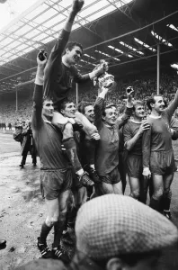 00490 Prints: FA Cup Final at Wembley Stadium, Liverpool 2 v Leeds United 1