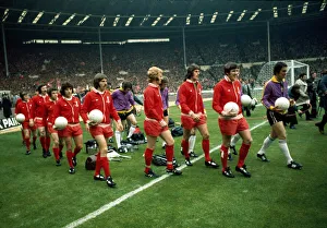 FA Cup Final at Wembley Stadium Liverpool 3 v Newcastle United 0 Liverpool