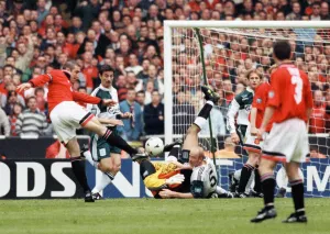 FA Cup Final at Wembley Stadium. Manchester United 1 v Liverpool 0