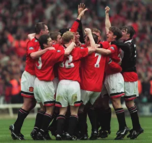FA Cup Final at Wembley Stadium. Manchester United 1 v Liverpool 0