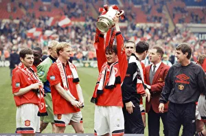 FA Cup Final at Wembley Stadium. Manchester United 1 v Liverpool 0