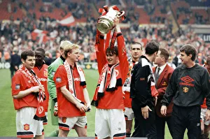 FA Cup Final at Wembley Stadium. Manchester United 1 v Liverpool 0