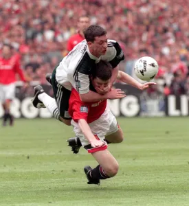 FA Cup Final at Wembley Stadium. Manchester United 1 v Liverpool 0