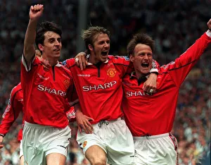 FA Cup Final at Wembley Stadium. Manchester United 2 v Newcastle United 0