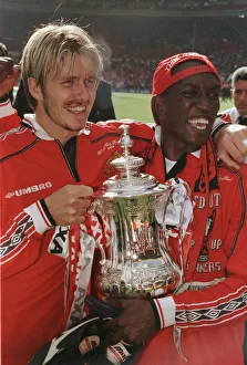 FA Cup Final at Wembley Stadium. Manchester United 2 v Newcastle United 0