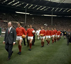 FA Cup Final at Wembley Stadium Manchester United 3 v Leicester City 1