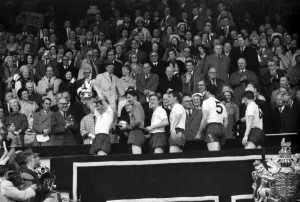 FA Cup final at Wembley Stadium. Tottenham Hotspur 3 v. Burnley 1