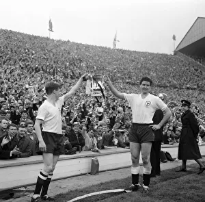 FA Cup final at Wembley Stadium. Tottenham Hotspur 3 v. Burnley 1