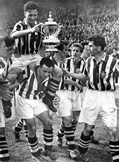FA Cup Final at Wembley Stadium. West Bromwich Albion 3 v Preston North End 2