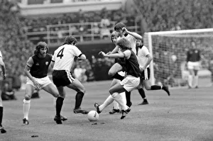FA Cup Final at Wembley Stadium West Ham 2 v Fulham 0 Action from the match