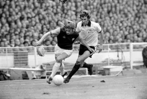 FA Cup Final at Wembley Stadium West Ham 2 v Fulham 0 Action from the match