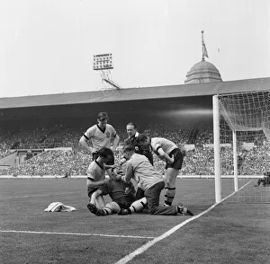 FA Cup Final at Wembley Stadium. Wolverhampton Wanderers 3 v Blackburn Rovers 0