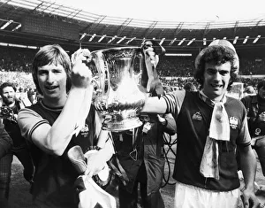 FA Cup Final West Ham v Fulham Football Kevin Lock left