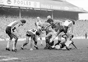 00239 Prints: FA Cup Fith Round Match at Fratton Park January 1984 Portsmouth v Southampton