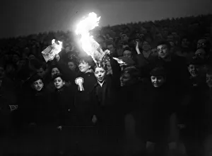 Health And Safety Prints: FA Cup Third Round match at The Valley. Charlton Athletic 7 v Burton Albion 0