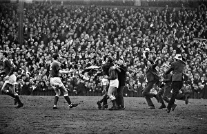 00937 Prints: FA Cup Semi Final match at Burnden Park, Bolton. Everton 1 v Manchester United 0