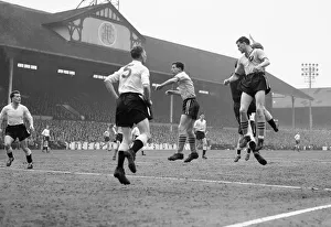 FA Cup semi final. Norwich 1 v. Luton 1 Allcock and Bly are beaten by Luton keeper