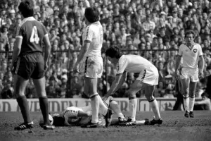 F.A Cup Semi Final - West Ham 1 v. Everton 1. April 1980 LF02-26-066 *** Local Caption