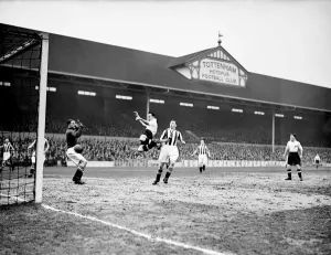 Goal Prints: FA Cup tie replay between Tottenham Hotspurs and New Brighton at White Hart Lane in 1938