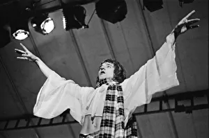 The Faces, featuring Rod Stewart perform at The Reading Festival on Saturday 25th August