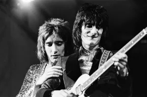 The Faces featuring Rod Stewart perform at The Reading Festival Saturday August 12th 1972