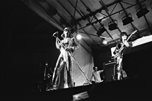 The Faces featuring Rod Stewart perform at The Reading Festival Saturday August 12th 1972