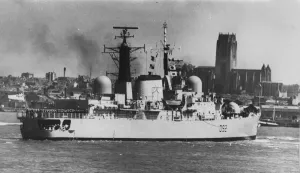 Falklands Prints: FALKLANDS WAR TASK FORCE - 1982 H. M. S. LIVERPOOL