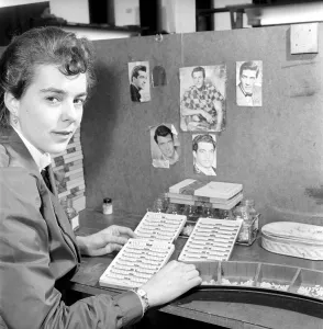 False teeth factory in Dundee: The factory makes and bakes in their kiln (oven