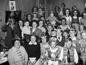 Families come together to celebrate the Coronation of Queen Elizabeth II at the White