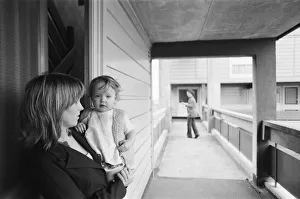 Mother Prints: Family living at Hulme Crescents, a housing development situated in the Hulme district of