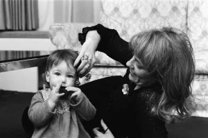 Rose Prints: Famous TV presenter Esther Rantzens baby Emily is now 10 months old