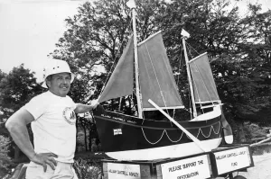 Rescue Prints: A famous West Wales lifeboat will be launched on a new career as the centrepiece of a