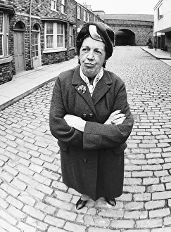 Facial Expressions Prints: Fanny Carby actress who plays character Amy Burton mother of Vera Duckworth in the ITV