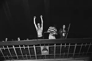 00373 Prints: Fans enjoying The Rolling Stones on stage at the Empire Stadium Wembley