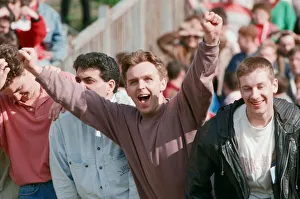 00726 Prints: Fans during the Wolverhampton Wanderers v Middlesbrough match