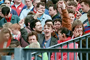 00726 Prints: Fans during the Wolverhampton Wanderers v Middlesbrough match