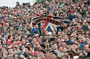 Fans during the Wolverhampton Wanderers v Middlesbrough match
