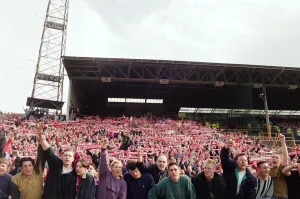 Fans during the Wolverhampton Wanderers v Middlesbrough match