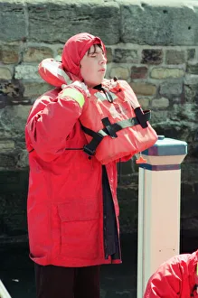 00608 Prints: The Faramir Trust at Hartlepool Marina was set up for people to go sailing