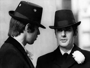 00031 Prints: Fashion 1960s. On Tuesday (5-12-67) Lord John presented a collection of 1968 hats named