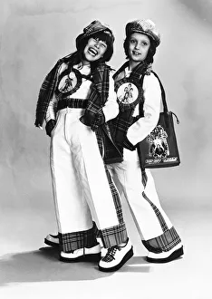 Tartan Prints: Fashion 1970s The Bay City Rollers clothing range at about &pound