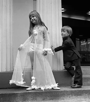 Fashion Children 1969 - Justin Althaus aged Five in Navy Worsted suit