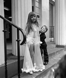 Fashion Children 1969 - Justin Althaus aged Five in Navy Worsted suit