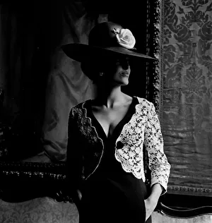 Shadows Prints: Fashion Chritian Dior pictures taken at Charity Fashion show at Welbeck Abbey Near