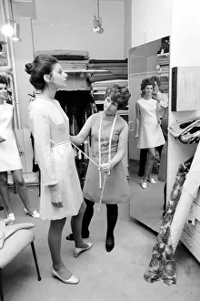 Fashion: Clothing: Designer in chief, at Susan Small in Wells Street, W. 1
