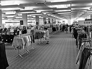 Clothes Prints: The fashion floor in the Marks & Spencer Birmingham store is something special