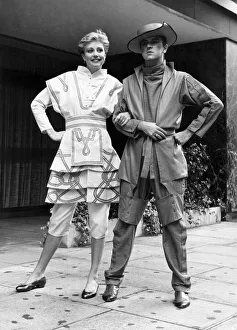 Fashion - Misc Steve strange Night club impresario Steve Strange struck up a pose