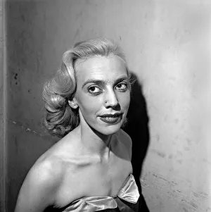 Fashion: Singer Miss Annette Gay seen here wearing a diamond through her nose